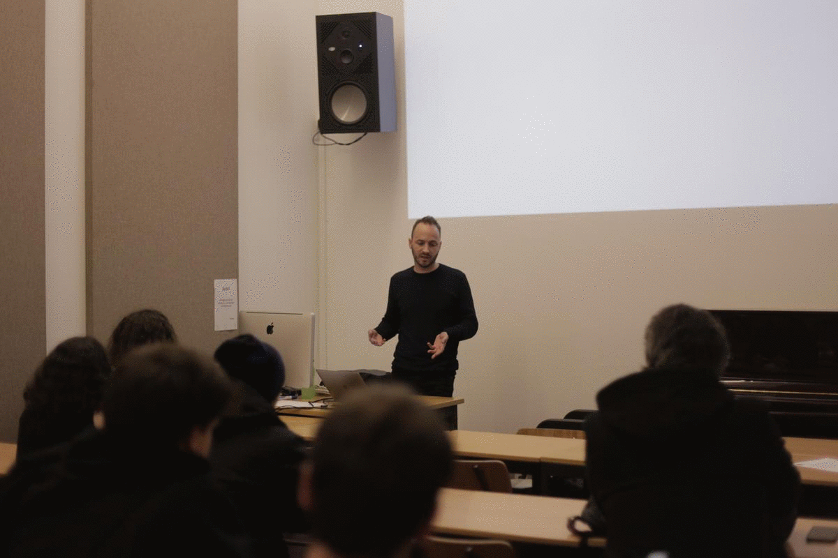Panorama da Arte Sonora em Portugal · Aula Aberta com Luís Fernandes, diretor artístico do gnration e fundador do Semibreve