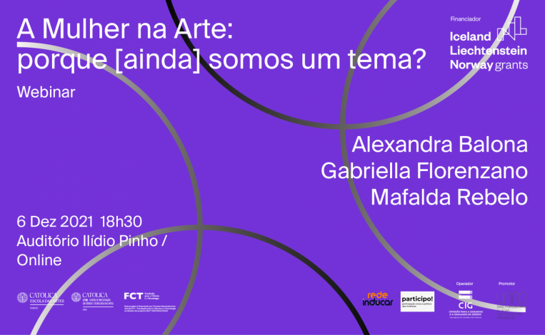 Webinar: A Mulher na Arte: porque [ainda] somos um tema?