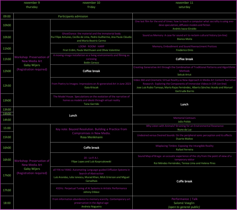 >>| - Explorations on Sound and New Media Art Conference