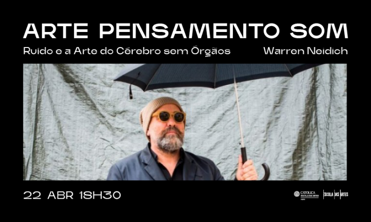 Thumb Warren Neidich · Ruído, Indeterminação e o Cérebro sem Órgãos (On-Line Lecture)