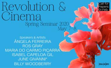 Aberto o Call for Papers para o Spring Seminar 2020: Revolution & Cinema