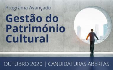 Novo Programa Avançado em Gestão do Património Cultural