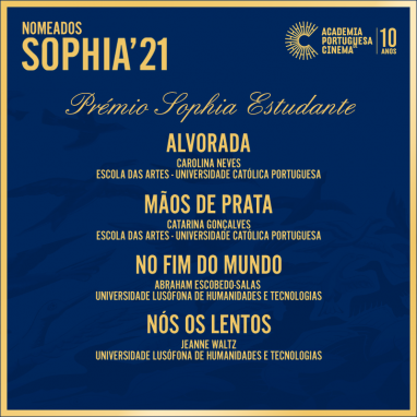 Escola das Artes nomeada para 2 Prémios Sophia