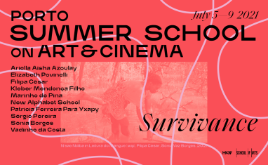 Últimos dias de Inscrições: Porto Summer School on Art & Cinema 2021 : Survivance