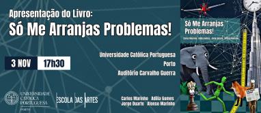 Apresentação do Livro: Só Me Arranjas Problemas!