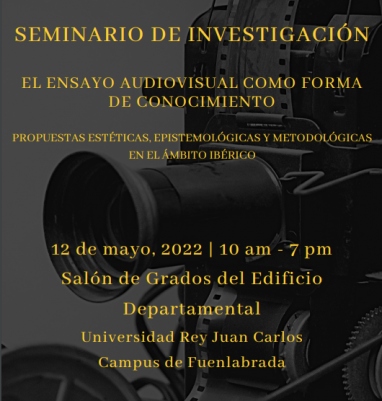 JSTA assina a curadoria de ensaios audiovisuais em seminário de investigação da Universidade Rei Juan Carlos
