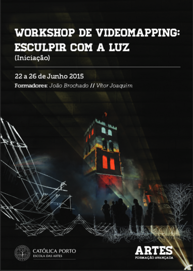 Workshop de Videomapping - Esculpir com a Luz