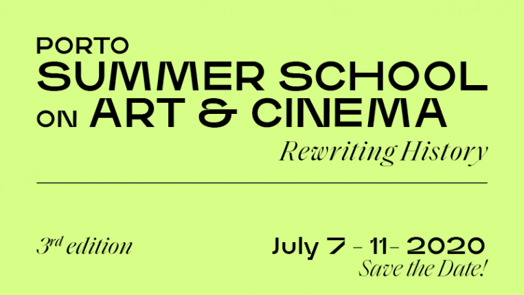 Thumb Save the Date · Porto Summer School on Art & Cinema 2020
