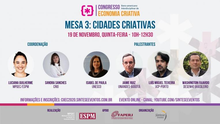 Thumb Luís Teixeira é orador convidado no I Congresso Ibero-Americano Interdisciplinar de Economia Criativa