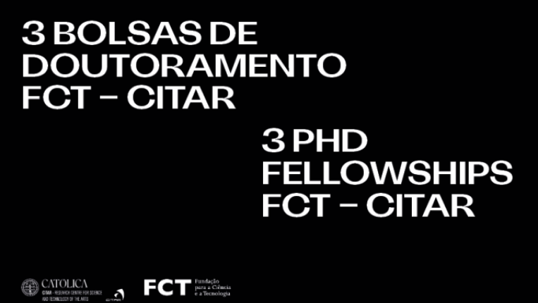 Thumb Resultados de 3 Bolsas de Doutoramento FCT/CITAR