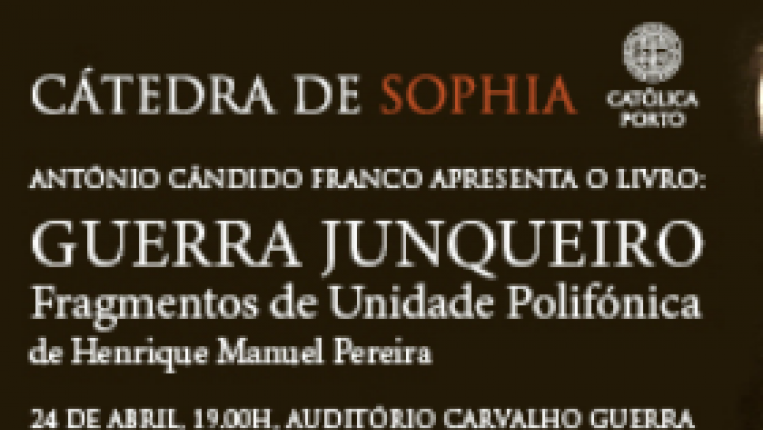 Thumb Apresentação do livro “Guerra Junqueiro - Fragmentos de Unidade Polifónica”, da autoria de Henrique Manuel Pereira